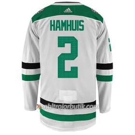 Män Ishockey Dallas Stars Tröja DAN HAMHUIS 2 Adidas Vit Authentic